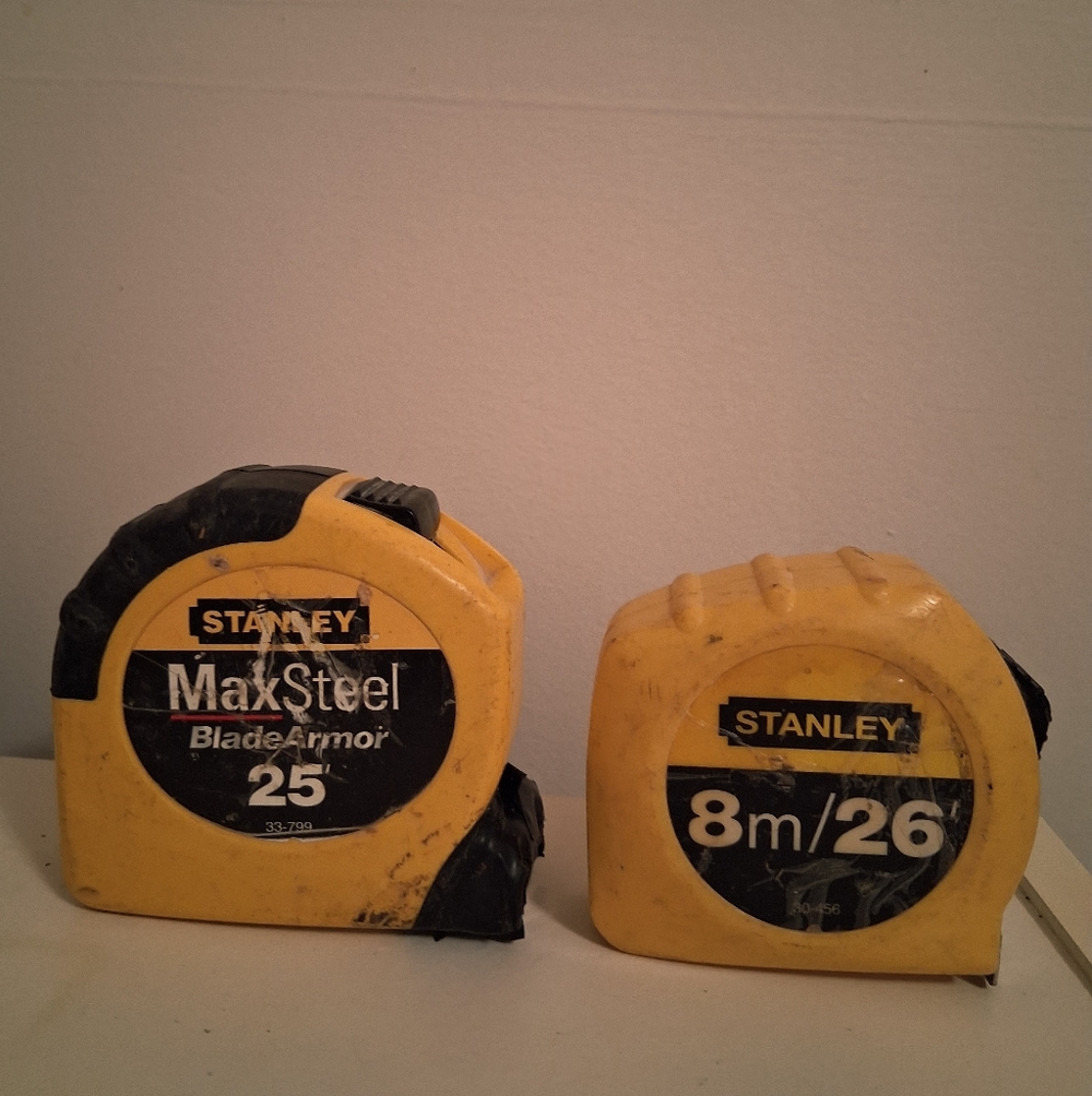 Stanley MaxSteel Yellow Tape Measure Duo